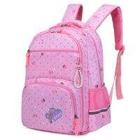 High-end Primary School Schoolbag Refrigerator-style Door Opening Multifunctional Lightweight 6-12 Years Old Girls Decompression Ridge Backpack  Uniqlo original