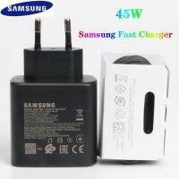 【Super Like】☽Samsung เดิม45W PPS PD ชาร์จเร็ว EU/US ปลั๊กแบบคู่ชนิด C USB สายสำหรับข้อมูล Galaxy S20 FE S21 A12 A31 M1 A71 A51