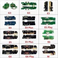 ขั้วต่อพอร์ตชาร์จ USB ปลั๊กบอร์ดสายดิ้นพร้อมไมโครโฟนสําหรับ Motorola Moto M E3 E4 E5 G3 G4 G5 G6 G7 E6 Plus Play