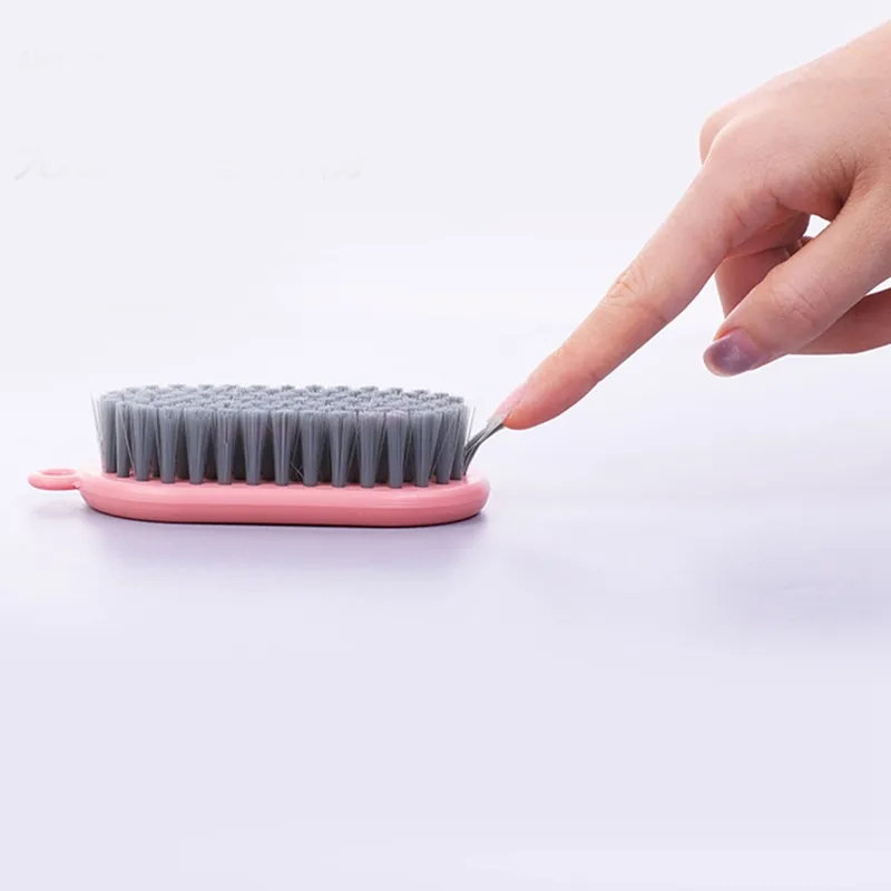 Cleaning Brush Household Small Laundry Brush for Soft Bristle Scrub Clothes  Shoe Underwear Fabric Hand Cleaning Brush（2pcs）