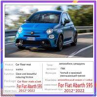 Car ปูพื้นสำหรับ Fiat Abarth 595 X290 2012 ~ 2022พรมกันน้ำ Para Carro Alfombrillas Coche เสื่อ Car พื้น Car อุปกรณ์เสริม (พรมปูพื้น CAR WWWWWQH222)