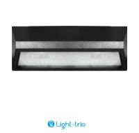 Lighttrio โคมไฟส่องขั้นบันไดภายนอก สีดำ รุ่น STEP-280