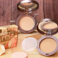 Gina Glam Long Wear Matte Stay Two Way Cake Compact Powder SPF15 G40 จีน่า เกลม แป้งจีน่า 11g แป้งคุมมัน แป้งผสมรองพื้น