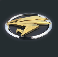 Toyota Harrier Lexus Eagle logo gold bird logo front grille trunk logo