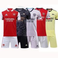 Top-quality 2021-2022-2023 Arsenal Home Away 3rd Jersey Set Men Adults Football Jersey KitSoccer Jersey with Pant Full Suit Size: S-2XL