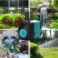 Ultra-Quiet 3-60W Submersible Water Fountain ปั๊มกรองบ่อปลา Aquarium ปั๊มน้ำถัง Fountain EU US 220V-240V