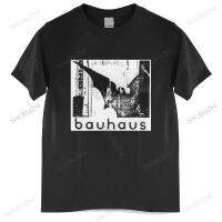 เสื้อยืด Muzin คอกลมสำหรับผู้ชายขายดี Bauhaus Bela Herren Kurzarm Hemd Schwarz เสื้อยืด Baumwolle ชายเสื้อเสื้อยืดผ้าฝ้ายไซส์ใหญ่กว่า