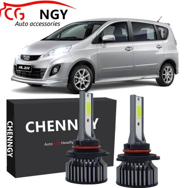 new-ชุดหลอดไฟหน้าฮาโลเจน-led-6000k-แบบเปลี่ยน-สําหรับ-perodua-alza-2009-2021-2010-2011-2012