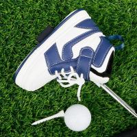 NEW Golf Headcover Creative Sneaker Shape Golf Head Cover For Driver Fairway Hybrid Putter PU Leather Protector Golf Accessories