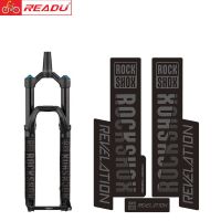 ROCKSHOX สติกเกอร์ตะเกียบหน้ารถจักรยานเสือภูเขาเปิดเผยอุปกรณ์รถจักรยานรูปลอกส้อม MTB