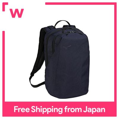 Mizuno กระเป๋าเป้17ใบ,กระเป๋าเป้สะพายหลังกระเป๋านักเรียนสโมสรกีฬากระเป๋าสำหรับทั้งชายและหญิง33GD3002สีกรมท่า