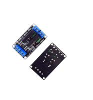 【cw】 2 Way 5V Relay Low Level Channel State Module 250V Output for with Resistive Fuse PCB Board