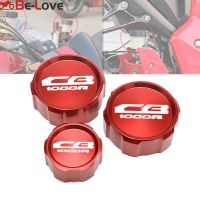 ฝาครอบถังน้ำมันสำหรับ HONDA CB1000R CB 1000R 2009-2014 2015 2016ของประดับจักรยานยนต์ด้านหน้าและของเหลวด้านหลัง