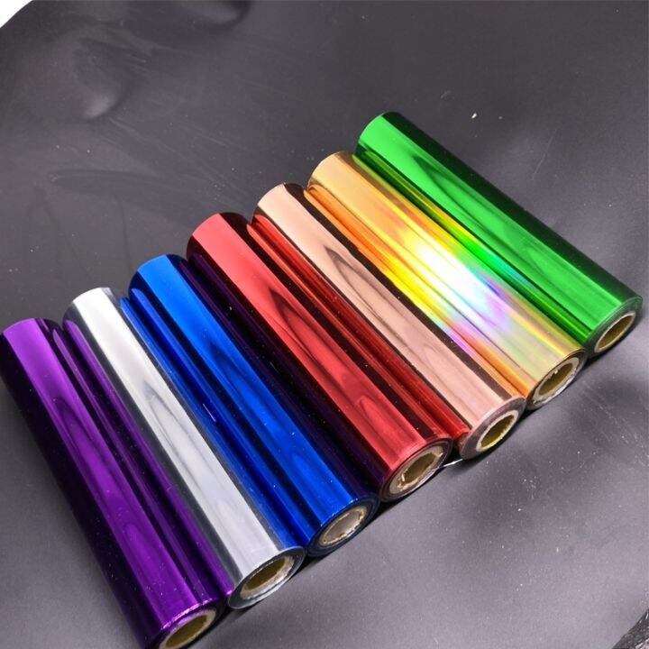 【CW】 80M/Roll Gold Stamping Foil Paper Rolls for Laminator Laminating Transfer on Laser Printer