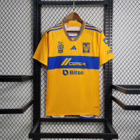 TIGRES UNAL HOME YELLOW KIT 2324 FOOTBALL SHIRT SOCCER JERSEY