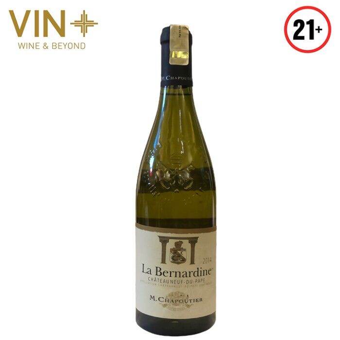 Chapoutier Bernardine Chateauneuf Blanc | Lazada Indonesia