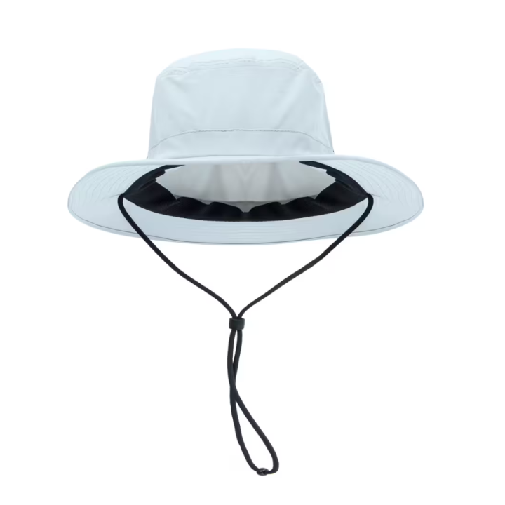 หมวกปีกกว้าง-หมวกกันแดดปีกกว้าง-หมวกกันแดด-หมวกล่องเรือ-tribord-adults-sailing-boat-hat-500-white