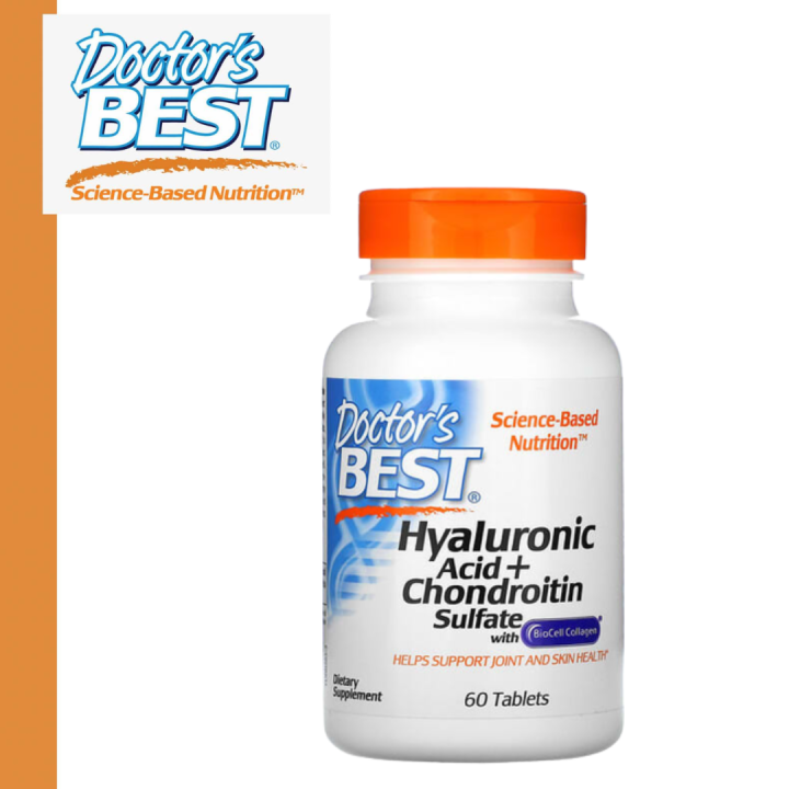 Doctor"s Best Ph Doctor's Best, Hyaluronic Acid + Chondroitin Sulfate