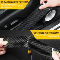 1Pcs 3M Carbon Fiber Car Door Sill Threshold Stickers for Seat Leon MK3 5f Jeep Cherokee xj Skoda Octavia 3 VW Bora Accessories