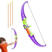 CGGUE Suction Cup 3D Radish Bow And Arrow Toy Sport 3D Printing Bow and