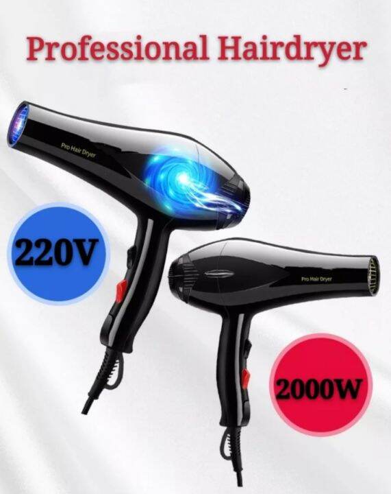 Salon Super Professional Hair Blower Dyer Perfect Blower with 3