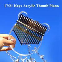 【YF】 21 Keys Kalimba 17 Mbira Thumb Music Instrument With Tuning