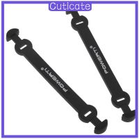 [CUTICATE] 2pcs Long Silicone Tennis Racquet Vition Dampener Shock Absorber Damper