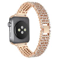 ♂♕ↂ Womens Metal Watch Bracelet for iwatch 4 5 6 SE 7 Band 44mm 40mm Replacement Diamond Strap for Apple Watch Series 3 38mm 42mm