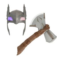 【CC】 31cm Props Show Kids Tricky Plastic Weapons Sensing Sounding Axe