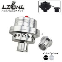 LZONE - 25MM วาล์วอลูมิเนียมวาล์วถ่ายโอนข้อมูลสากลเทอร์โบอัตโนมัติเป่าปิดวาล์ว JR5741 BOV