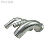 3/4 quot;(19mm) Elbow Hose Barb x 1.5 quot; (50.5mm)Tri Clamp Stainless Steel 304 90 Degree Blow Off