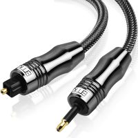 [Hot A] Toslink ไปยัง Mini Toslink Digital Optical S/pdif สายออดิโอมาตรฐาน Toslink อะแดปเตอร์หัวต่อตัวผู้