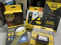 ไฟฉายติดหัว ไฟฉายคาดหัว Nitecore แท้ สินค้าหั่นราคาลดล้างสต็อค