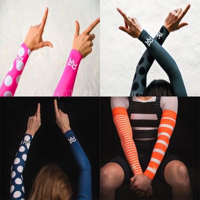 1Pairs Breathable Quick Dry UV Protection Running Arm Sleeves Basketball Elbow Pad Fitness Armguards Sports Cycling Arm Warmers Sleeves