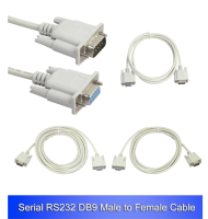 RS232 DB9 9 ขาชายหญิง Serial Port อุตสาหกรรมอะแดปเตอร์ขยายสายไฟสำหรับคอมพิวเตอร์ PC 1.2M,3M,5M,10M