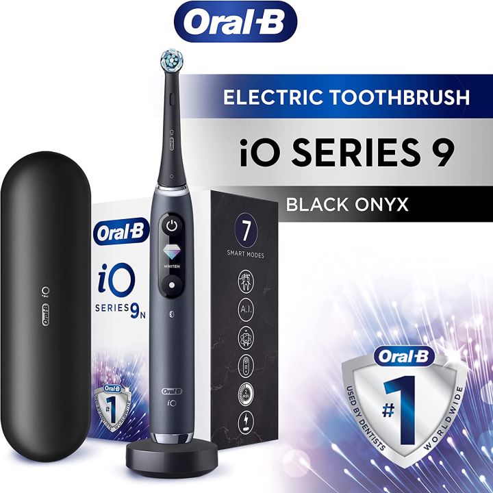 Oral-B IO Series 9 Electric Toothbrush With Micro Vibration Bluetooth ...