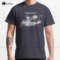 Consolidated Pby Catalina Amphibious Airplane - Cutaway Drawing Classic T-Shirt Tee Shirts Mens Xs-5Xl Streetwear All Seasons