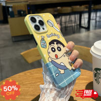 AA Iphone case เคสไอโฟน ️️เคสไอโฟน11/12/13/14 Pro max Cute เคสบาง Shower Crayon Shin-Chan Hard Case For iPhone 11,12,13,13PM,14PM ส่งฟรี