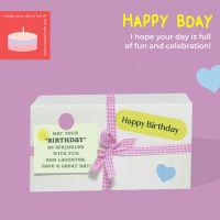 emmtee.emmbee - กล่องของขวัญ Happy Birthday Gift Box (ลูกค้าเลือกลายถุงเท้าได้ แจ้งในแชทได้เลยค่ะ)