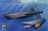 AFV Club SE73504 1350 U-BOAT เยอรมัน Type VII C 41 Model Kit