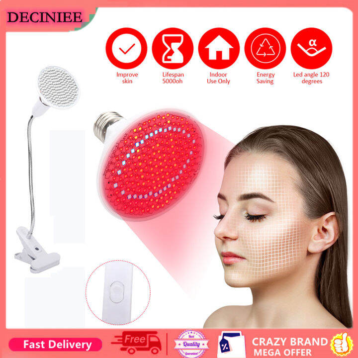 200LEDs Anti Aging 45W Red Led Light Therapy Deeps Red 660nm and Near