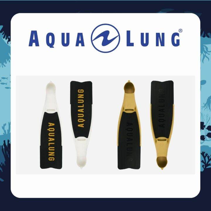Aqualung CYCLONE X Freediving Fin White / Sand colors size from 36 to