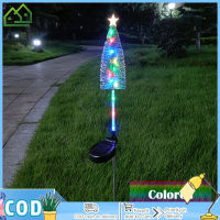 membersd 78 Cm 12LEDs Solar Christmas Tree Light Outdoor IP65 Waterproof Garden Atmosphere Lights For Yard Patio Garden Pathway Porch Decor