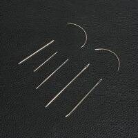 7Pcs Set Leathercraft DIY Leather Triangular Needles Leather fur Special Stainless Steel Shaped Pin Stitch Needlework Sewing