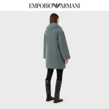 Casual jackets Emporio Armani - Blue and red padded blouson jacket