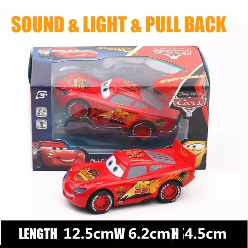 Disney Pixar Cars Pull Backs Dinoco Lightning McQueen Vehicle - Epic Kids  Toys