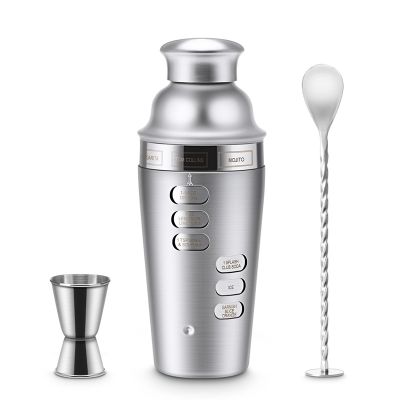 700ml Cocktail Shaker Stainless Steel Bar Set Kit Mixer Wine Martini Hand Shaker For Bartender Drink Party Bar Tools Accessories