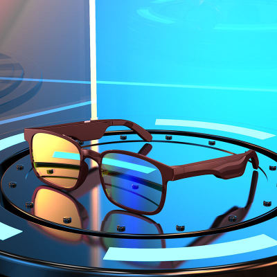 แว่นตาแฟชั่นโพลาไรซ์เสียงเพลงสมาร์ท 5.0 แว่นตากันแดดที่มีโลโก้ของคุณแว่นกันแดดเพลงบลูทู ธ ด้วยเสียงกระดูก