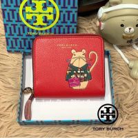 ??ลดล้างสต๊อก?? กระเป๋าสตางค์ ปีชวด TORY BURCH LEATHER SMALL WALLET