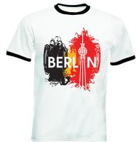 Berlin Germany - New Black Ringer Cotton 2019 New Fashion Design Men In Fashion Cotton Printed T Shirts Cool Tee